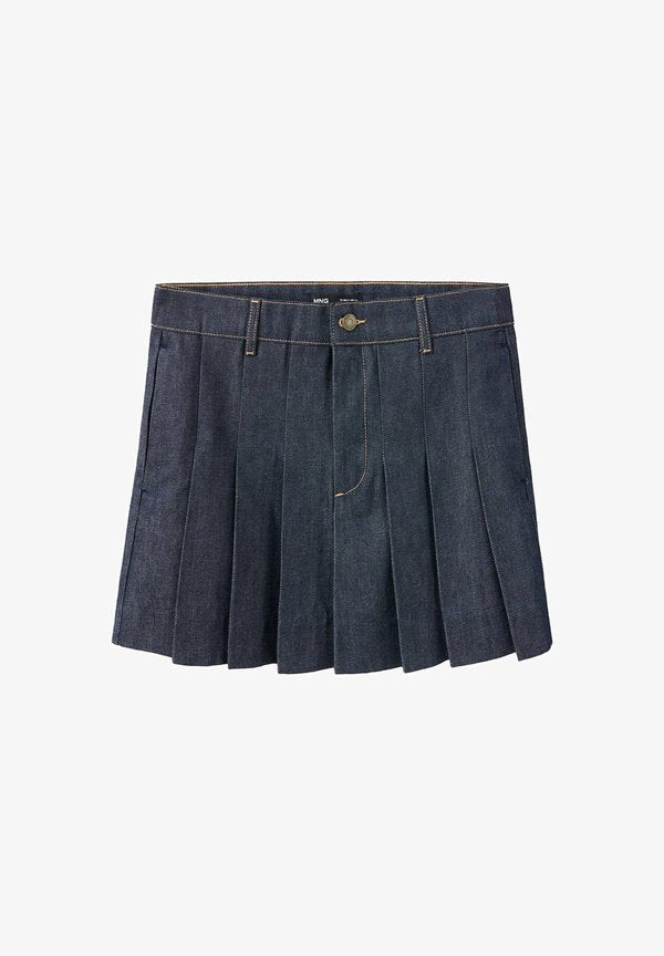 Mango ADULT - A-line skirt - blue