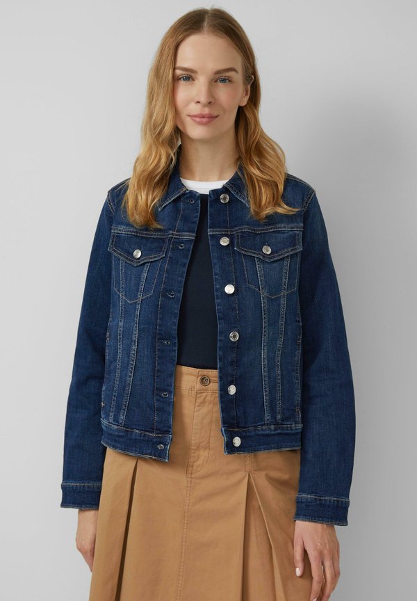 s.Oliver ELASTISCHE  - Denim jacket - blau