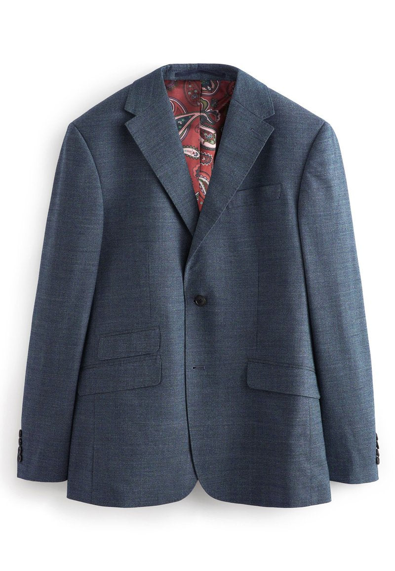 REGULAR FIT WOOL SUIT: JACKET - Next - View 1