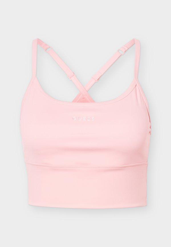 Guess DEMETRA LONG BRA - Medium support sports bra - daylight pink