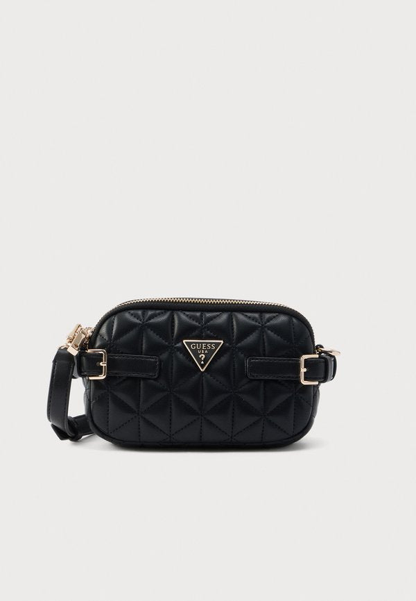 Guess PAISLEIGH MINI - Cross body bag - black