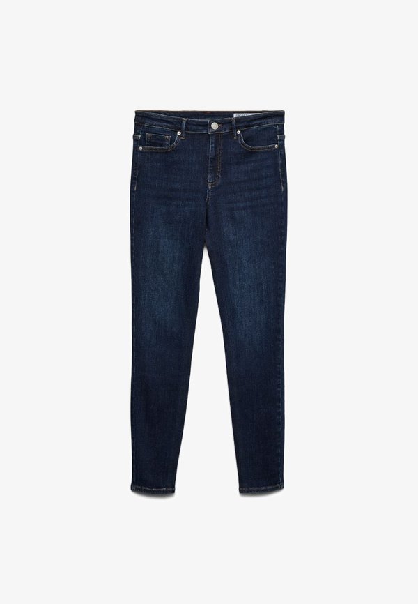 Vero Moda Skinny fit VMPOLLY Mid rise - Jeans Skinny Fit - dark blue denim