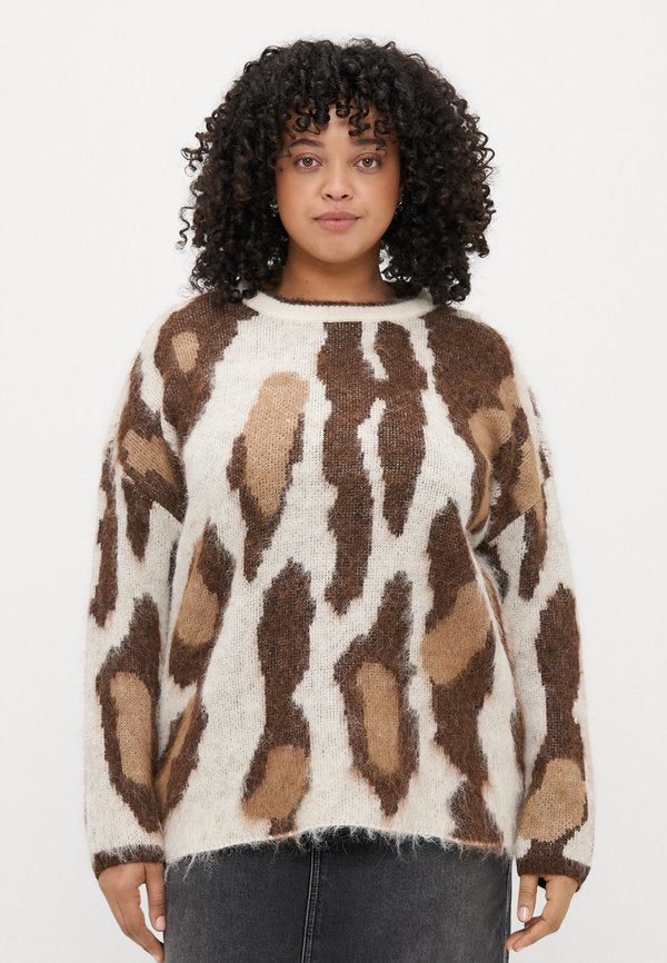 ONLY Carmakoma CAREDELIE LIFE O NECK