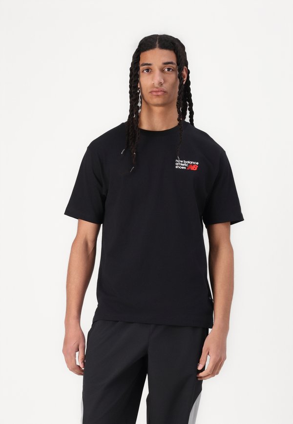 New Balance ATHLETICS PREMIUM LOGO  - Basic T-shirt - black