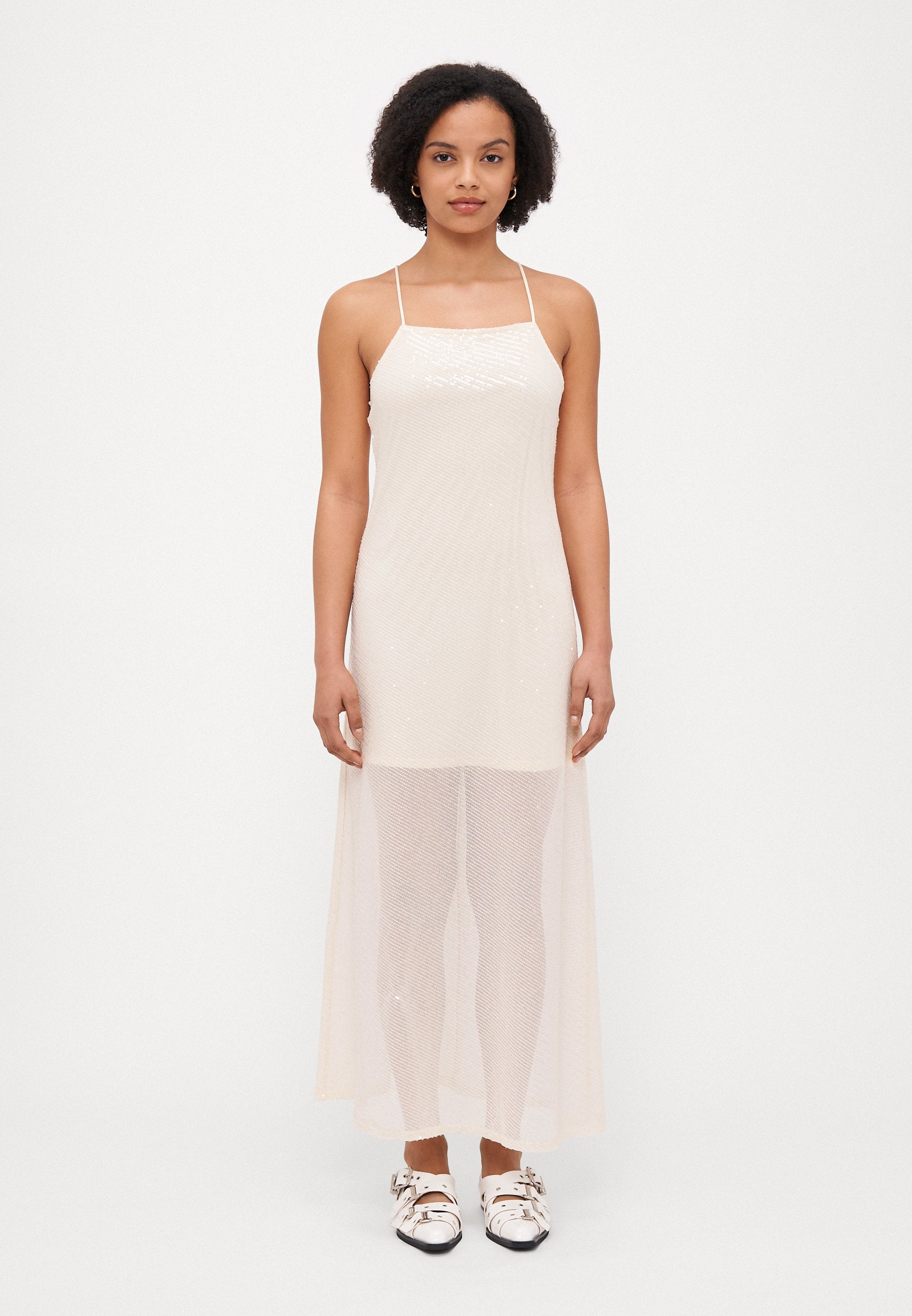 ONLHELENA STRAP SEQUINS MAXI DRESS Media 3
