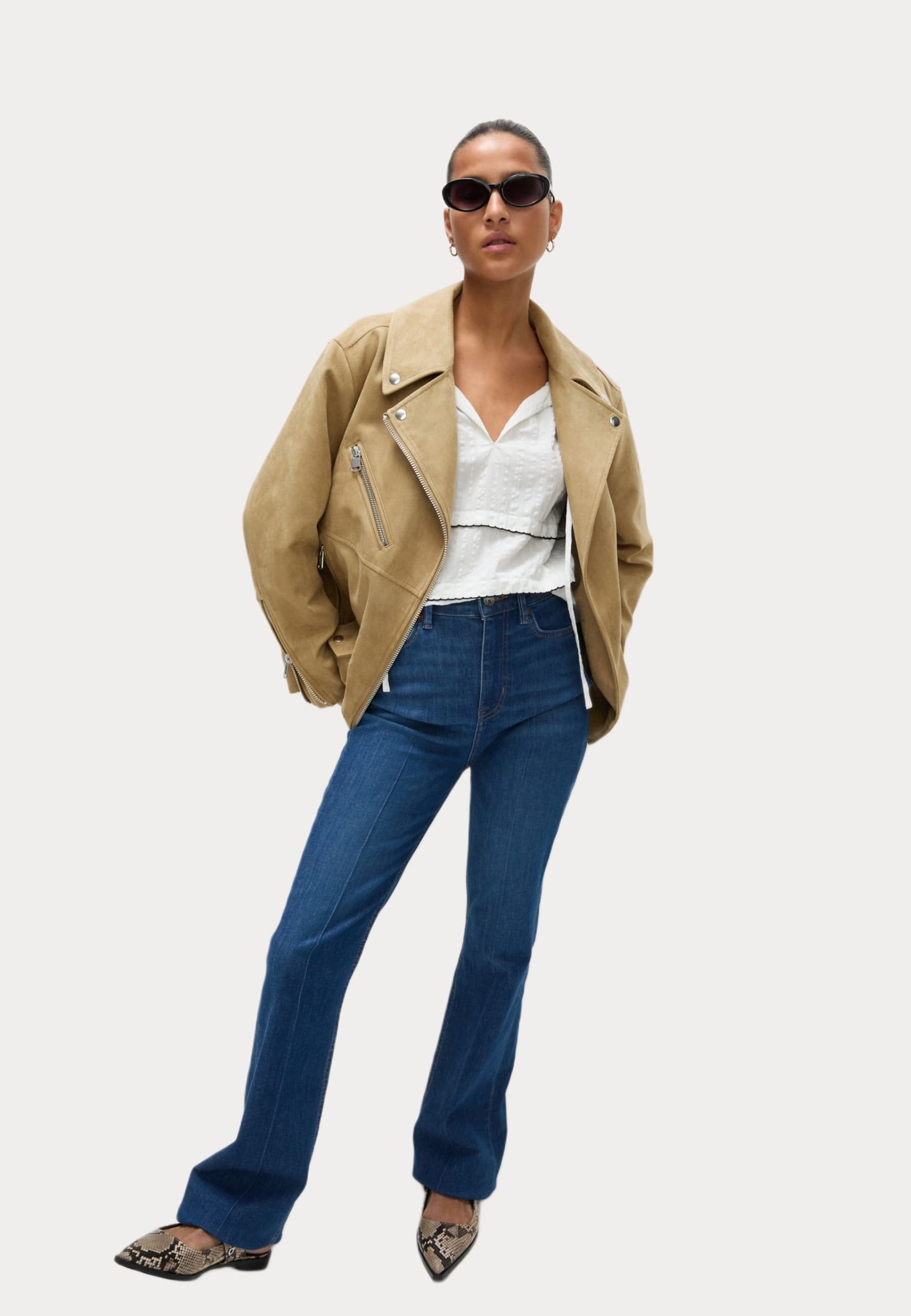 Marks & Spencer SUEDETTE BIKER