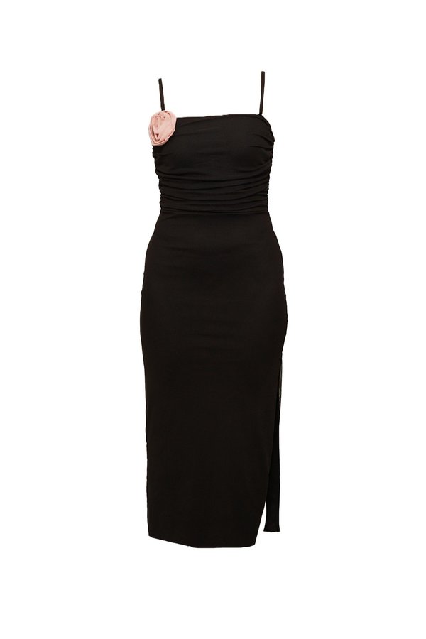 WAL G PETITE FLORIN ROSE MIDI