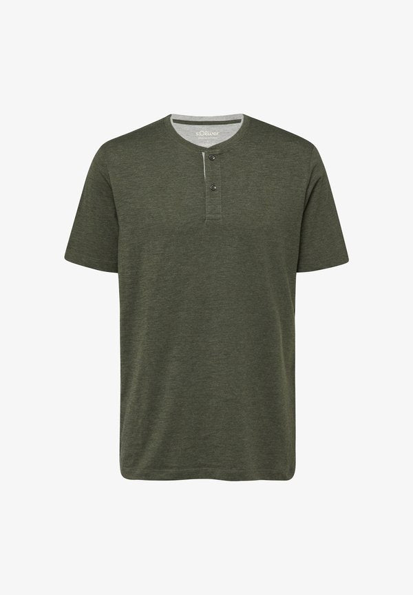 s.Oliver T-SHIRT - Basic T-shirt - olivgrün