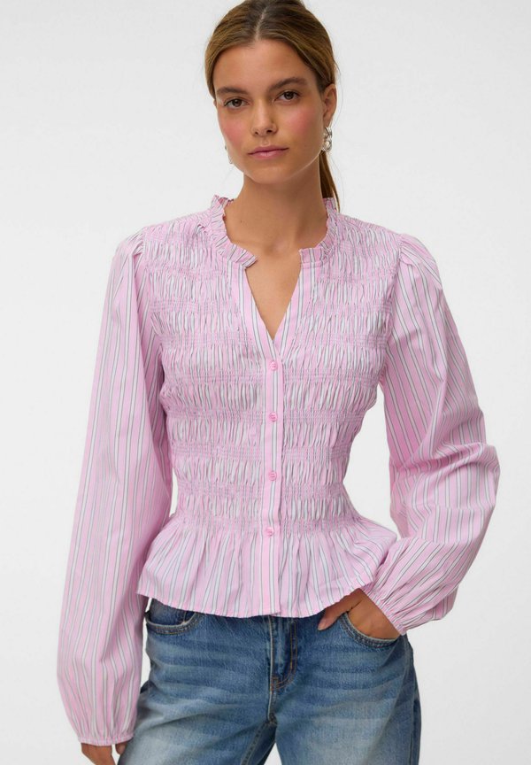Vero Moda TOP VMEMERY TOP - Blouse - bonbon