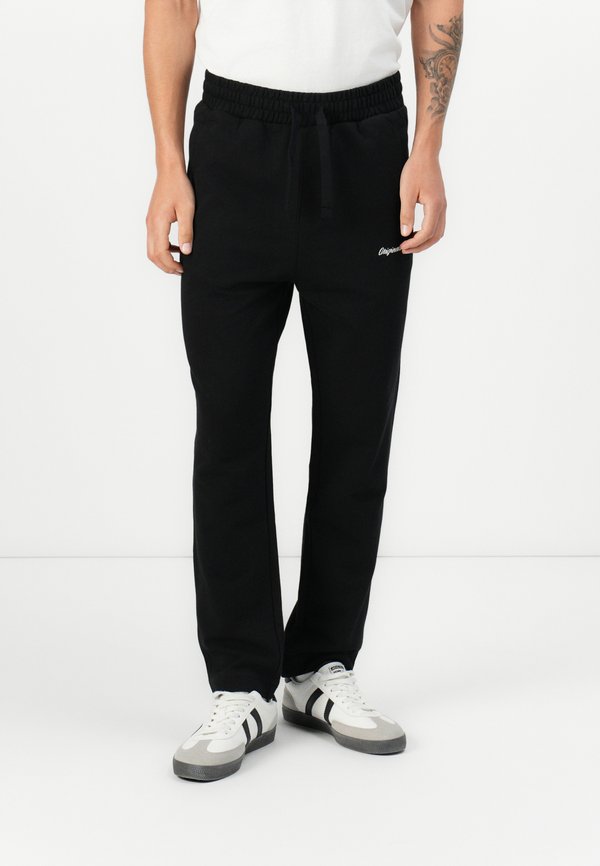 Jack & Jones Relaxed Fit - Tracksuit bottoms - black