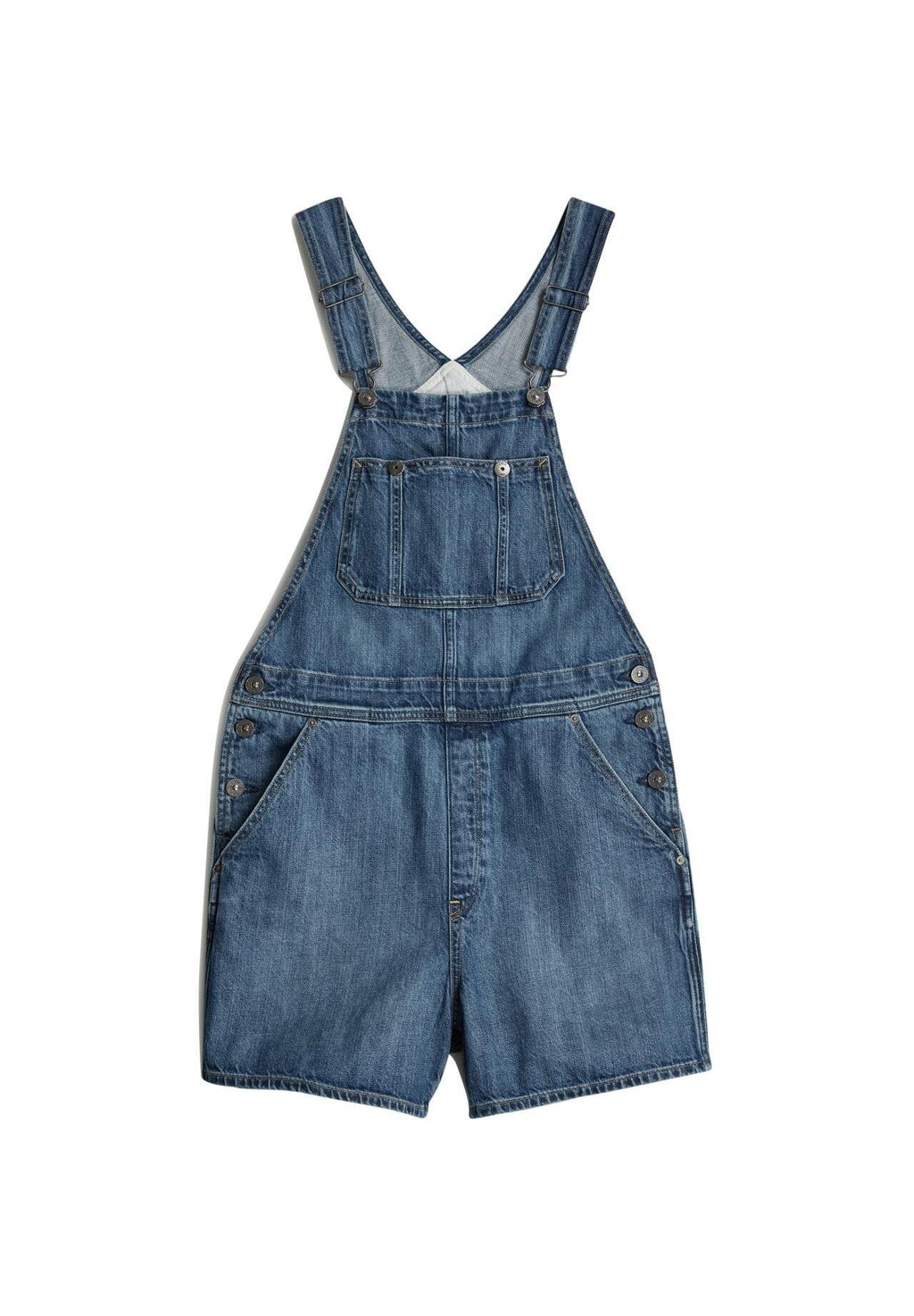 SHORT DUNGAREE WMN Media 1