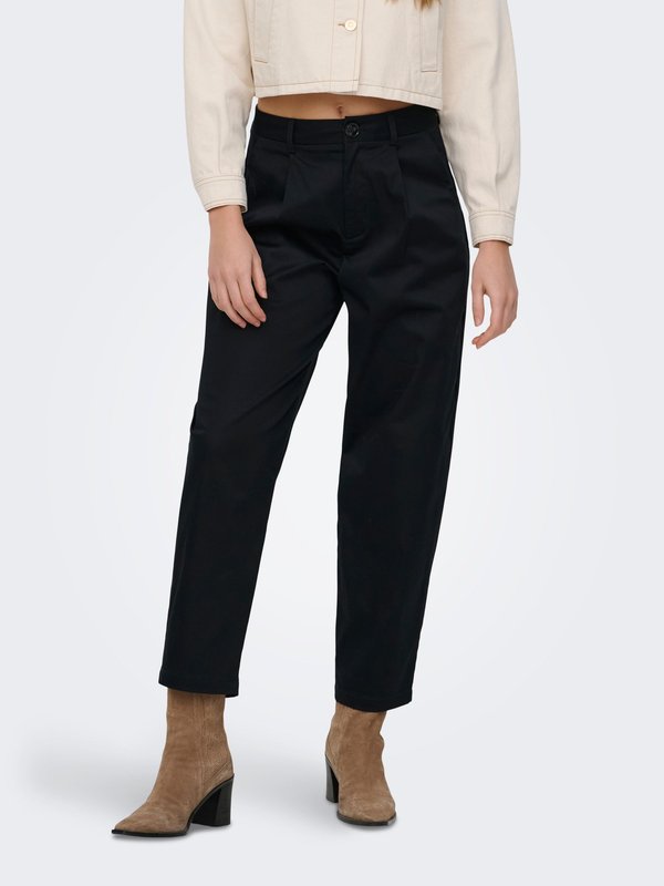 ONLY Chino ONLCASIL Barrel Fit - Chinos - black