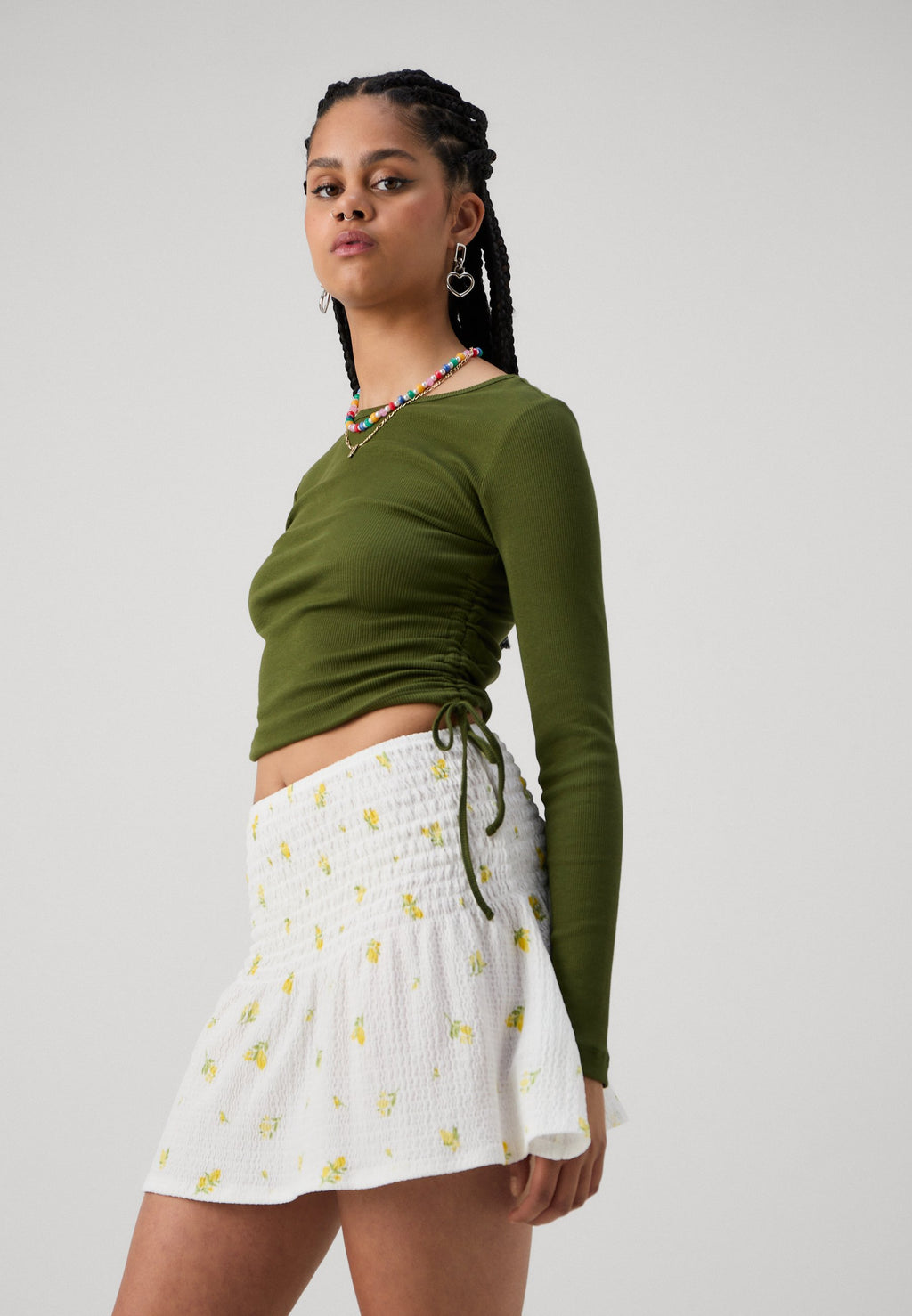 Gina Tricot SHORT SMOCK SKIRT