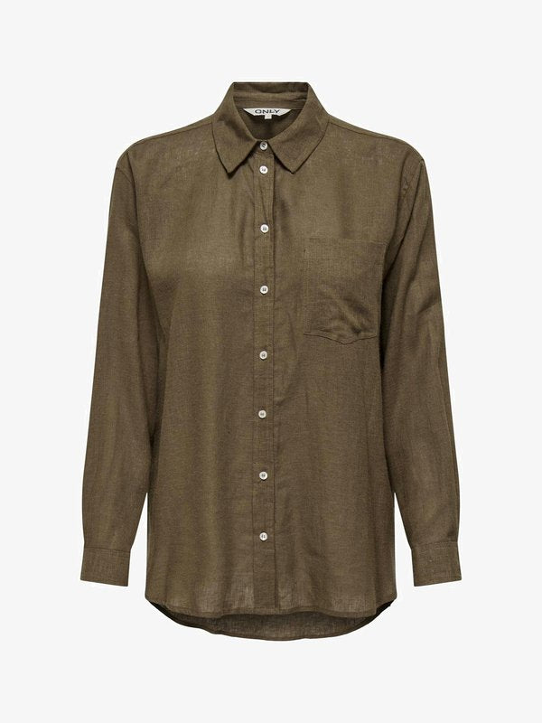 ONLY ONLTOKYO SHIRT - Button-down blouse - cub