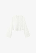 Mango ADULT - Blouse - white
