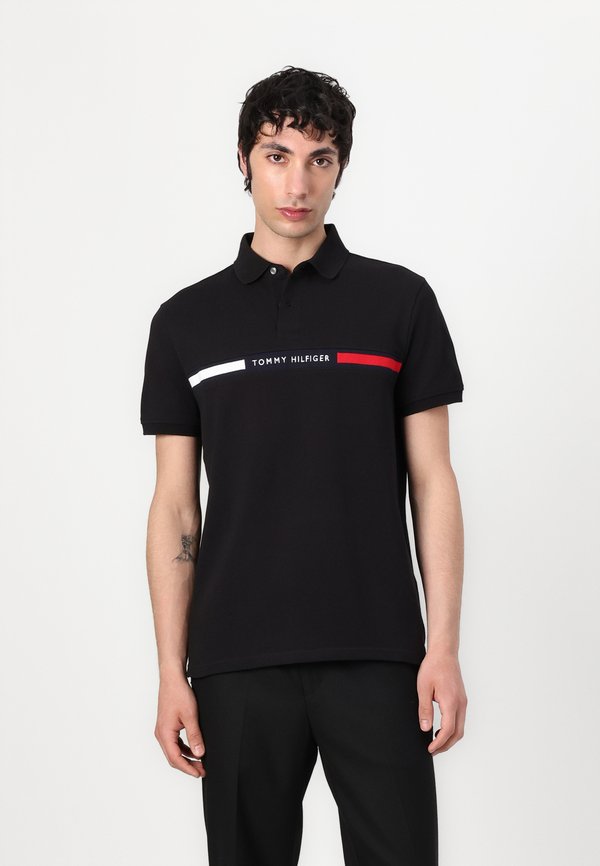 Tommy Hilfiger REGULAR FIT - Polo shirt - black