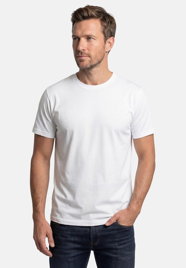 s.Oliver Basic T-shirt - weiß   schwarz