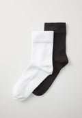 Nike Performance 2 PACK - Sports socks - white/black