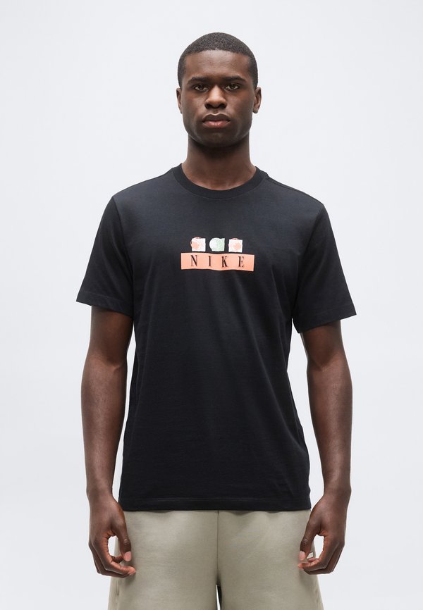 Nike Performance TEE CLUB - Print T-shirt - black