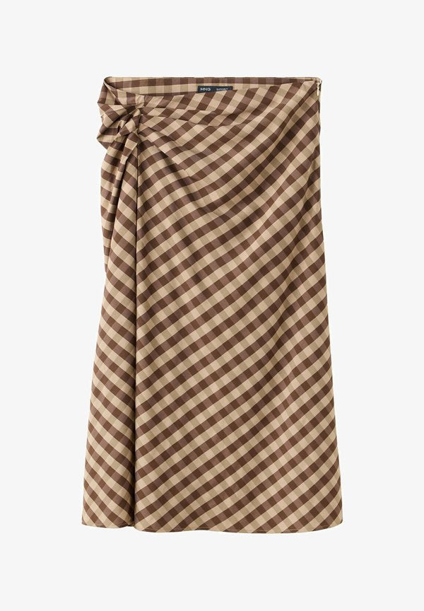 Mango ADULT - A-line skirt - dark brown