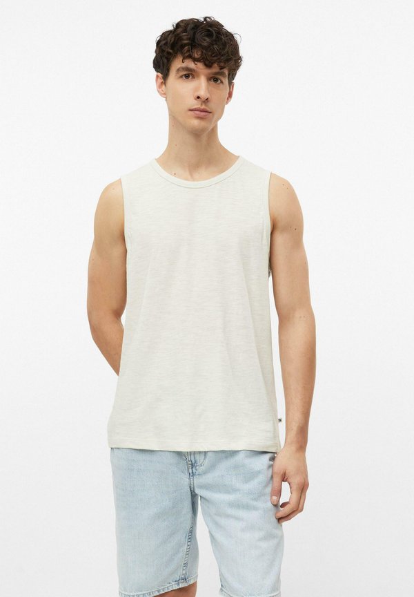 s.Oliver T-SHIRT - Top - helles beige