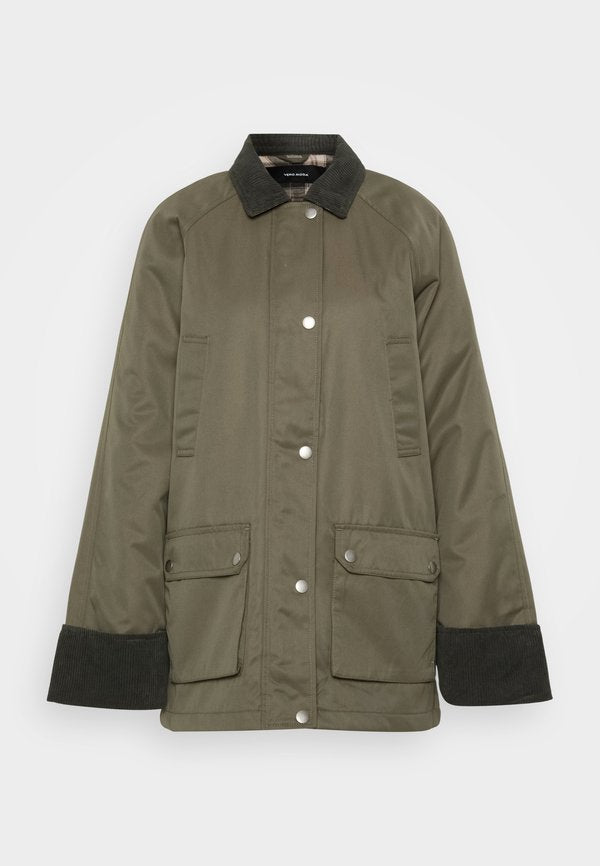 Vero Moda Tall VMWALES  - Short coat - grape leaf