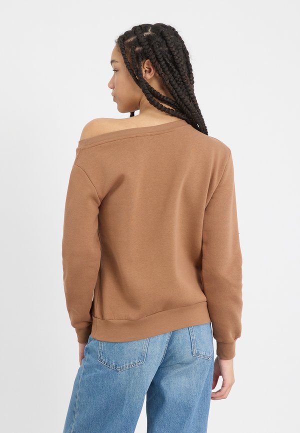 Even&Odd BASIC OFF SHOULDER SWEATSHIRT