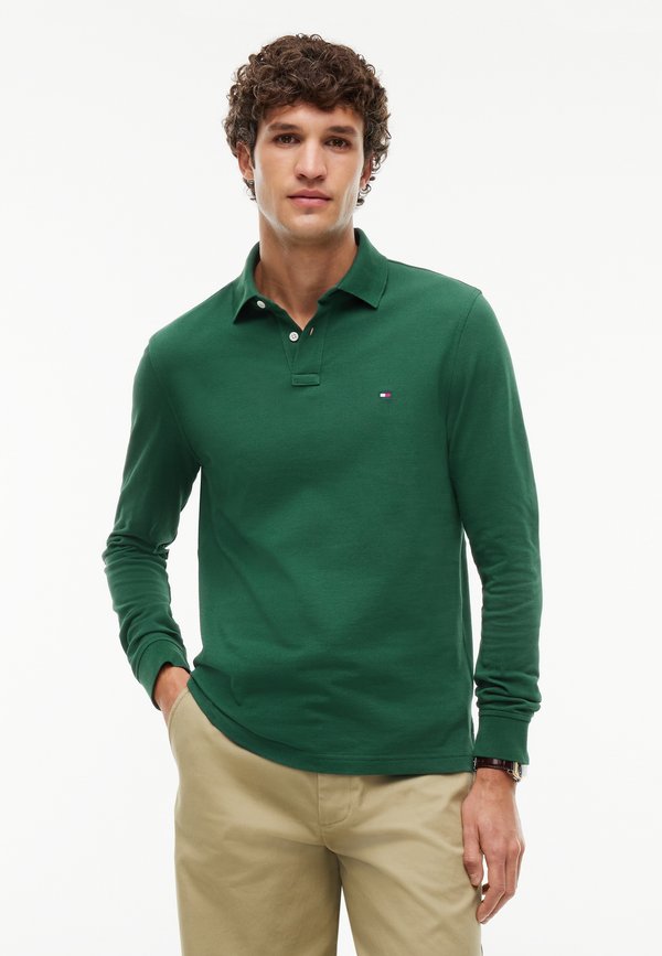 Tommy Hilfiger REGULAR - Long sleeved top - ornamental green