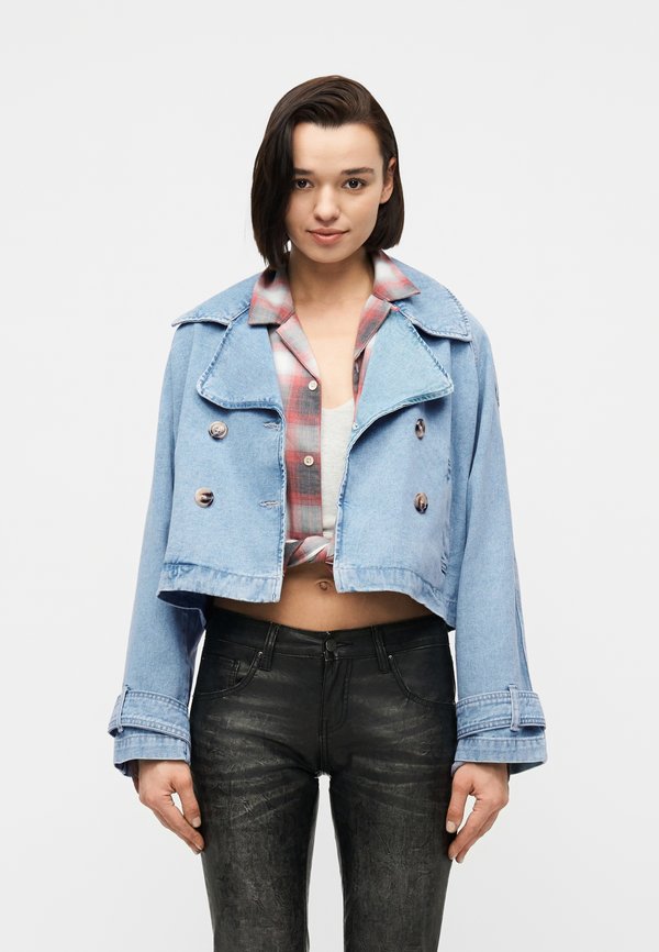 Vero Moda VMLELOU - Denim jacket - light blue denim