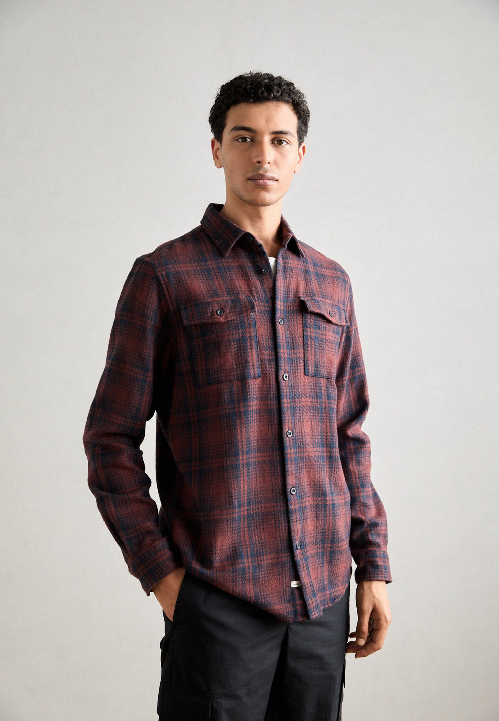 Scotch & Soda REGULAR FIT CHECK SHIRT