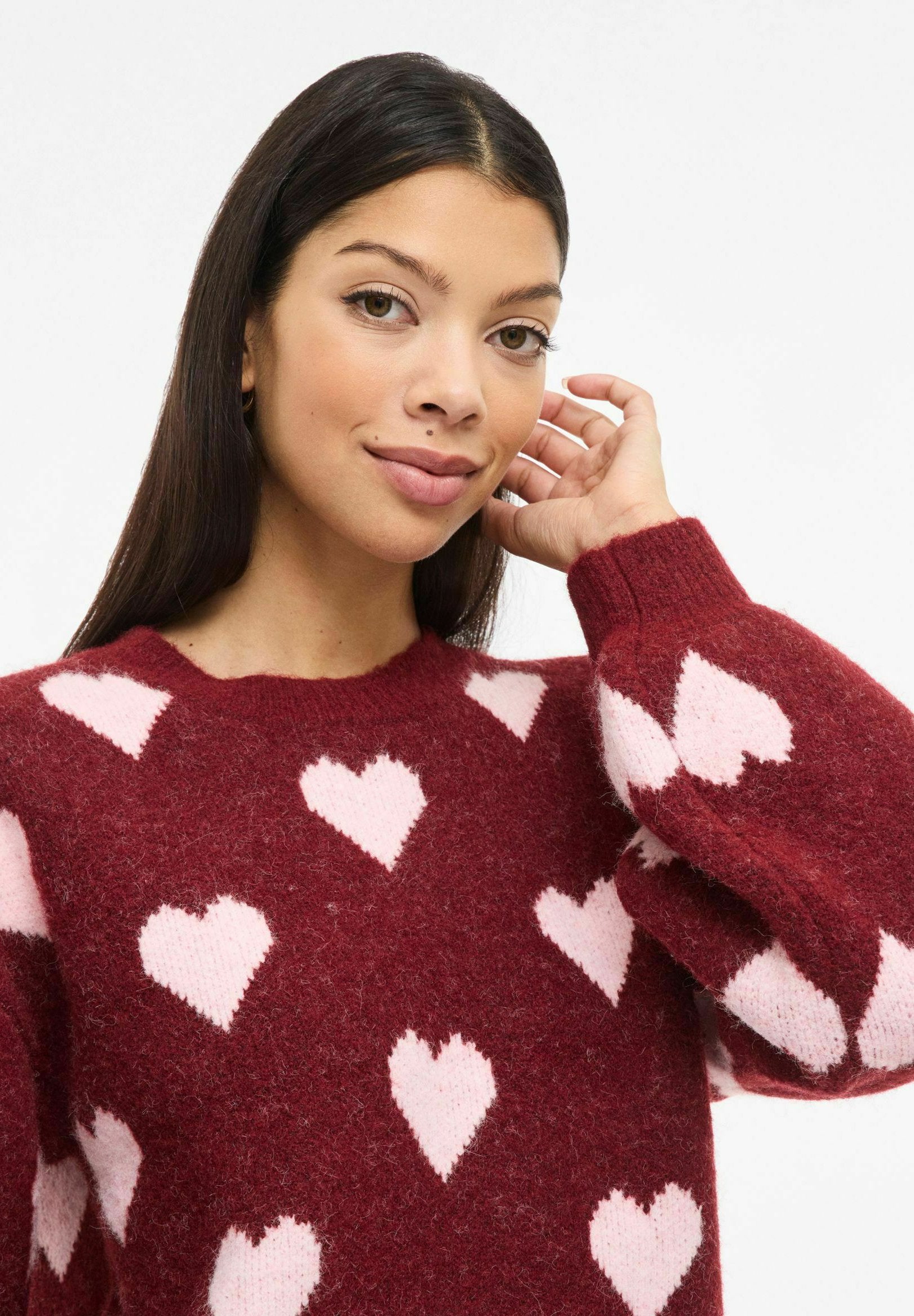 VILA Knitted VILUNA Round neck