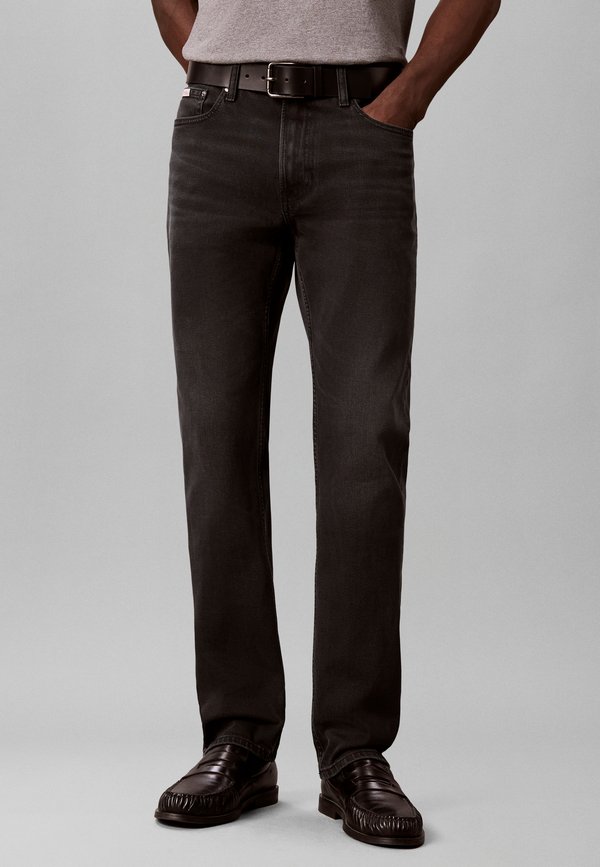 Calvin Klein Jeans SLIM MIDNIGHT EMERALD - Slim fit jeans - midnight emerald