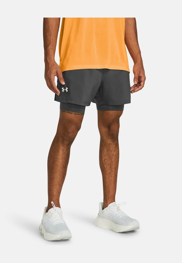Under Armour LAUNCH - 2-in-1 shorts - castlerock