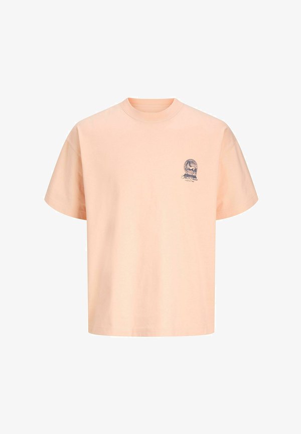 Jack & Jones T- - Print T-shirt - peach melba