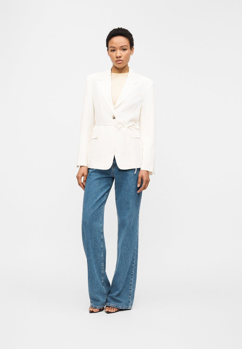 Selected Oversized belted