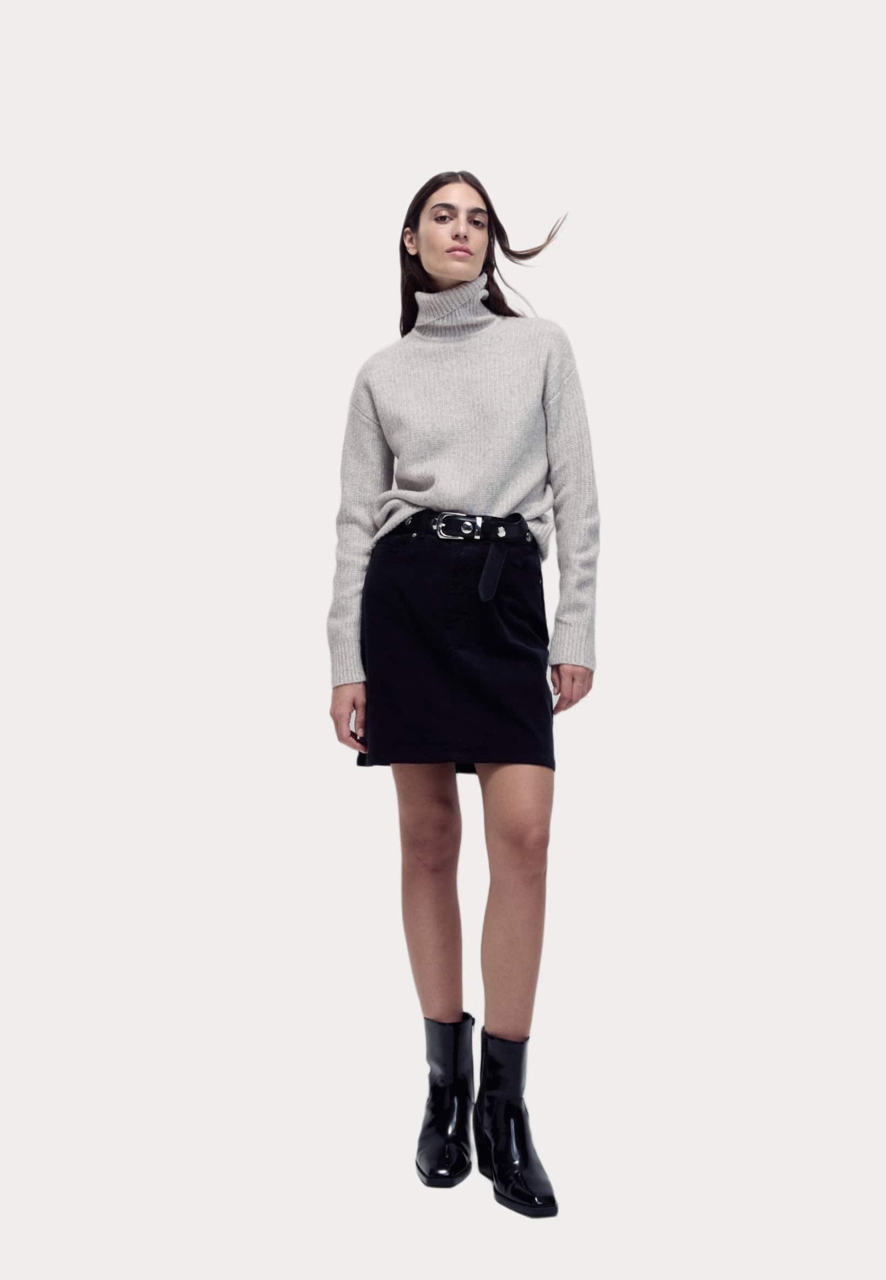 Marks & Spencer CLOUD YARN TEXTURED ROLL NECK