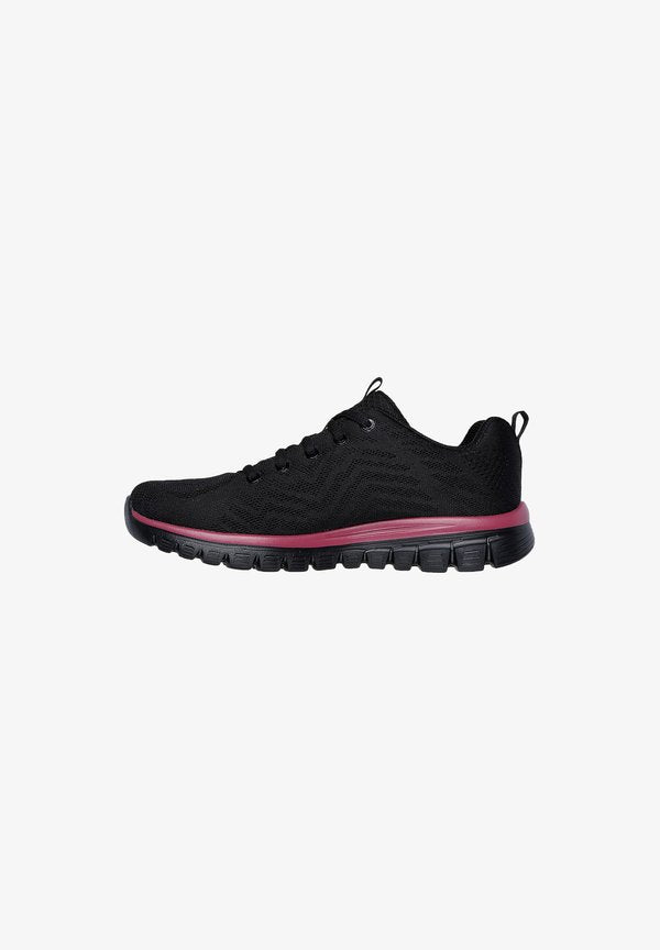 Skechers GRACEFUL GET CONNECTED FRAUEN  - Trainers - black mauve