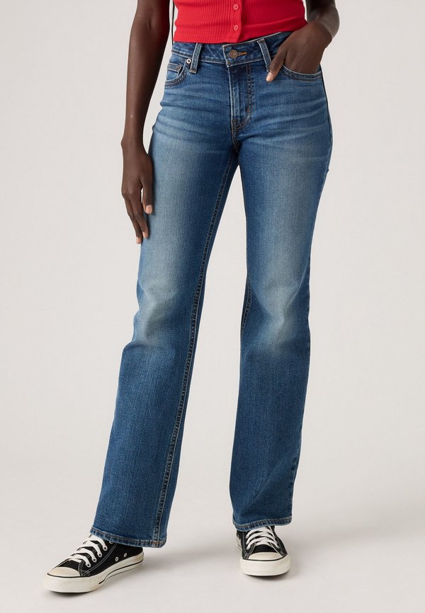 Levi's® SUPERLOW BOOT - Bootcut jeans - darted denim