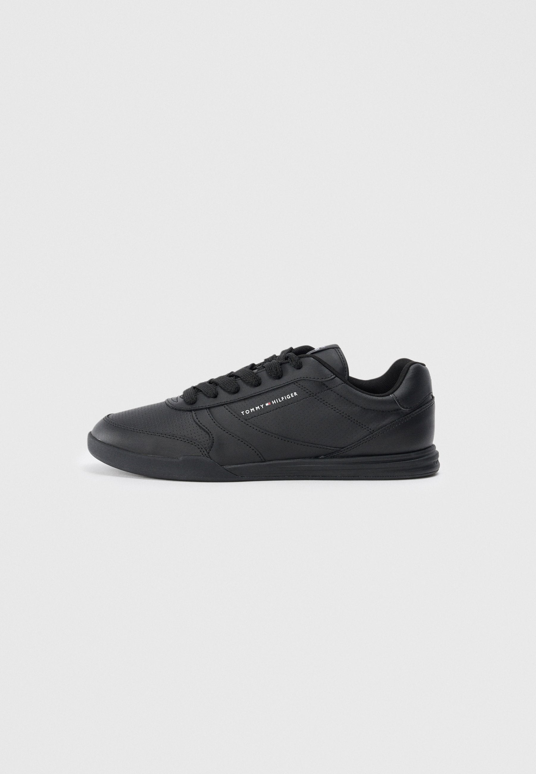 DEBOSSED LOGO CUPSOLE TRAINERS WITH LEATHER Media 1