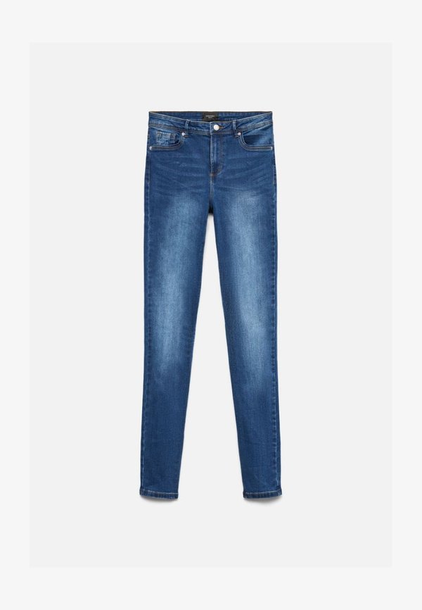 Vero Moda Tall VMTANYA PIPING  - Jeggings - dark blue