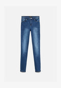 Vero Moda Tall VMTANYA PIPING  - Jeggings - dark blue