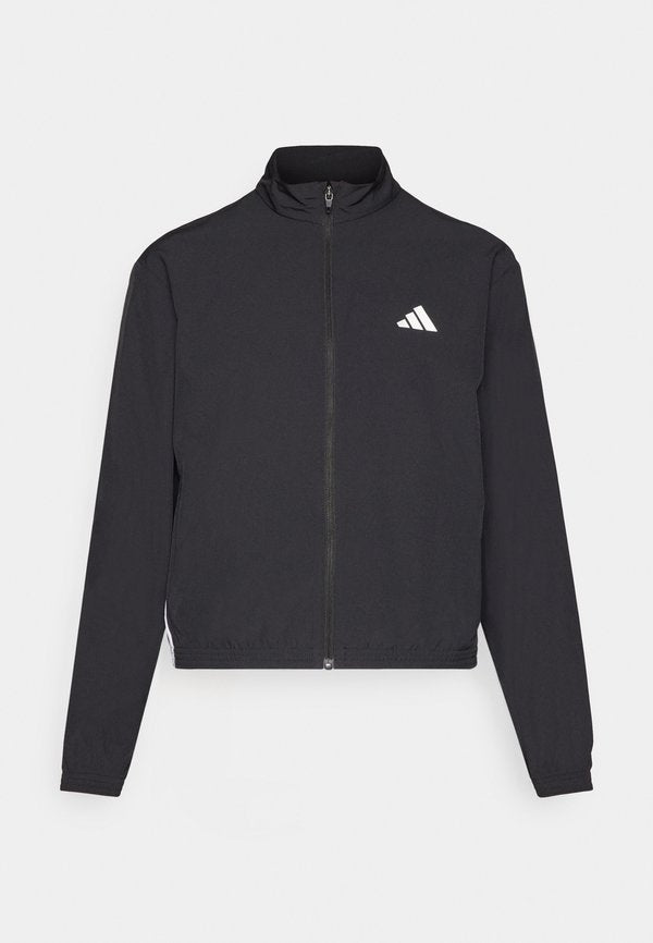 adidas Performance WORKOUT ESSENTIALS 3-STRIPES WOVEN WARM UP JACKET - Training jacket - black/white