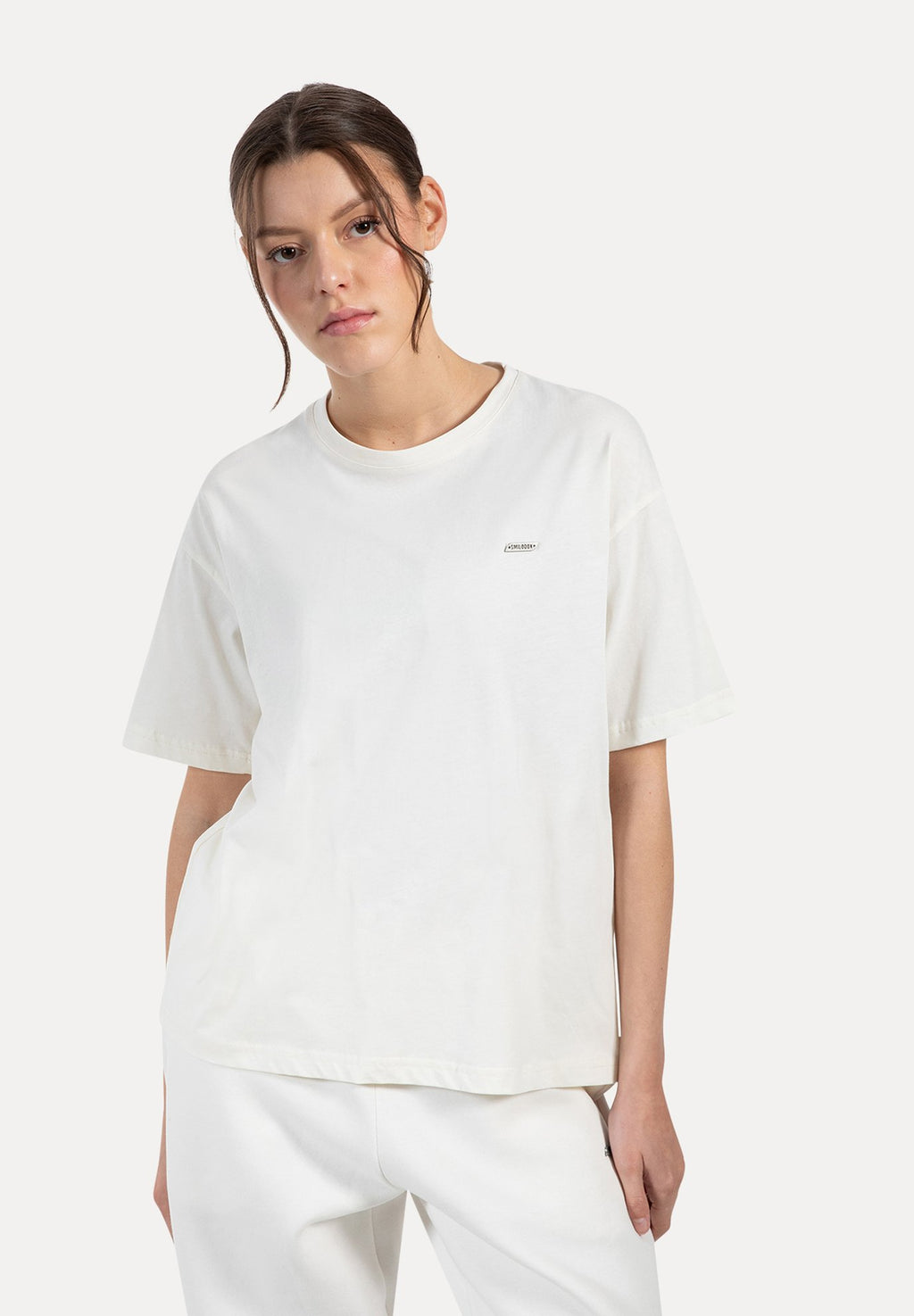 Smilodox BASIC REGULAR T SHIRT LYANNA
