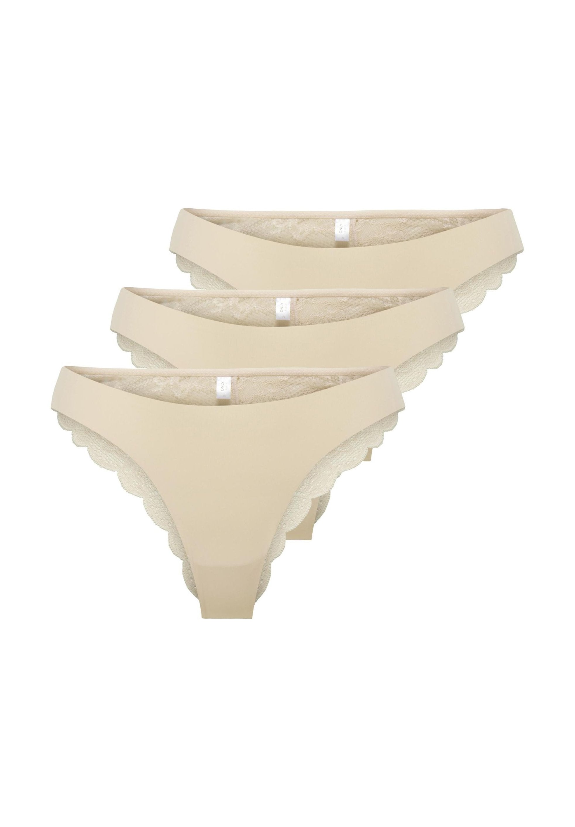 ONLY Brazilian briefs ONLCHLOE 3-pack Brazilian briefs