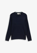 TOM TAILOR BASIC MIT RUNDHALSAUSSCHNITT - Jumper - sky captain blue
