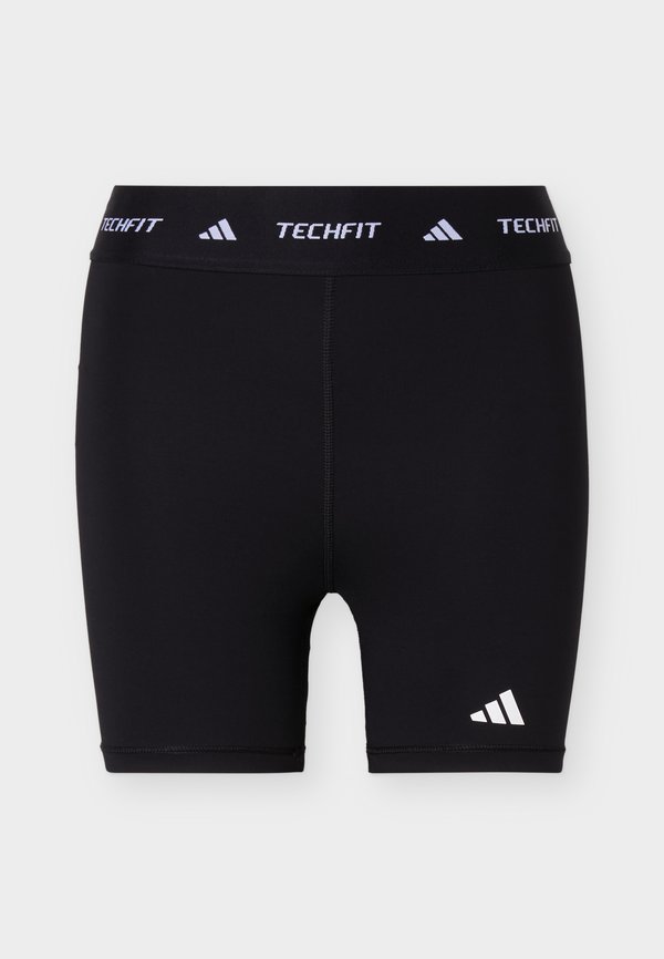 adidas Performance TECHFIT SHORTS - Leggings - black