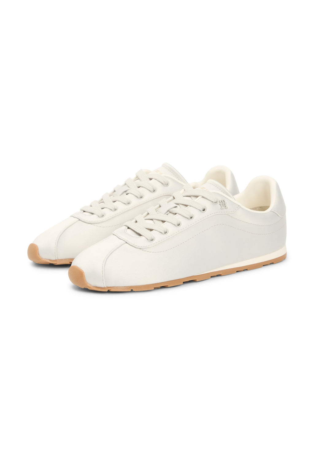 TH MONOGRAM SATIN TRAINERS Media 2