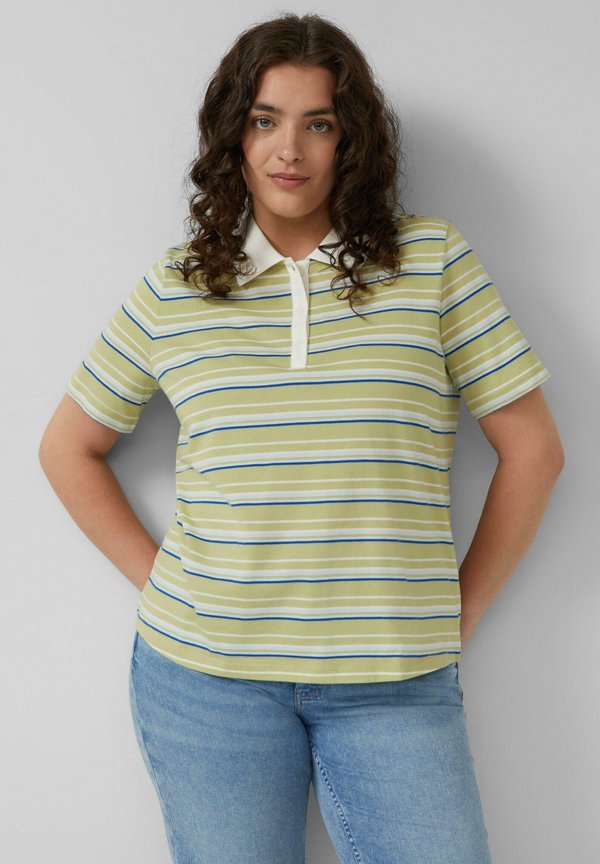 s.Oliver POLO-SHIRT - Polo shirt - salbeigrün