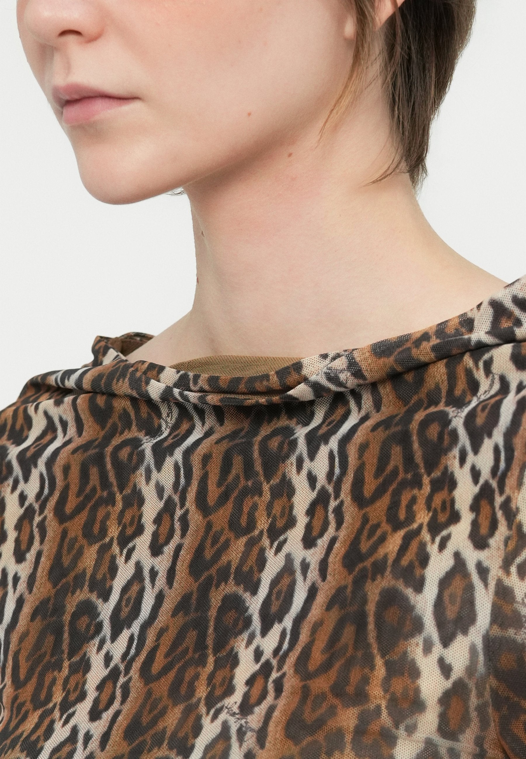 House of Sunny LEOPARD MULTI LAYERED LONG SLEEVE