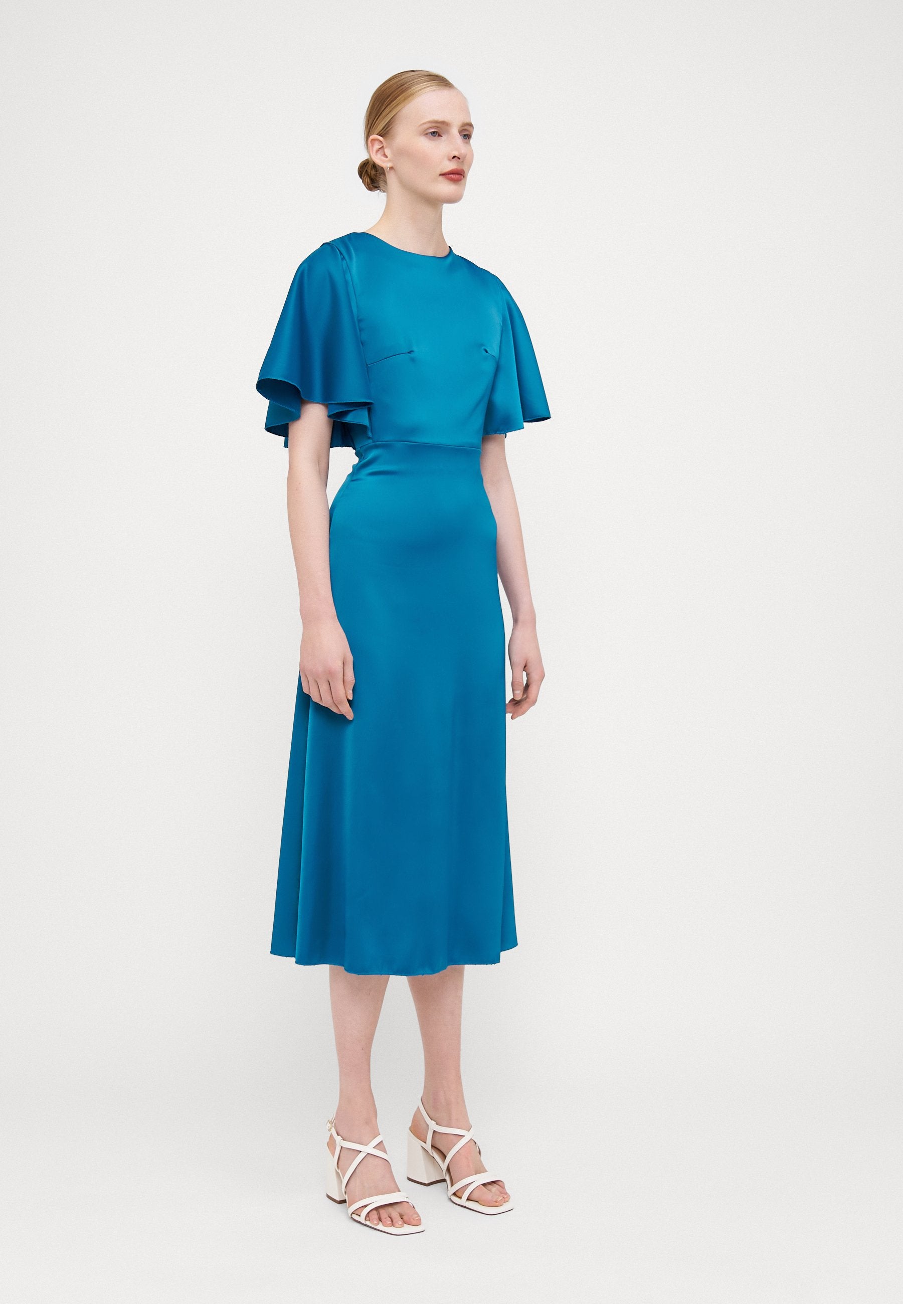 WAL G TALL JOLIE FLOWY SLEEVE MIDI